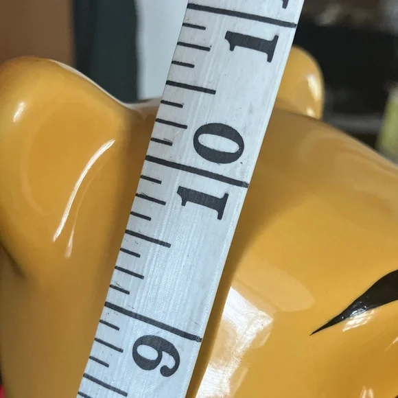 Yellow and Red Winnie the Pooh Cookie Jar - Picture 6 of 7